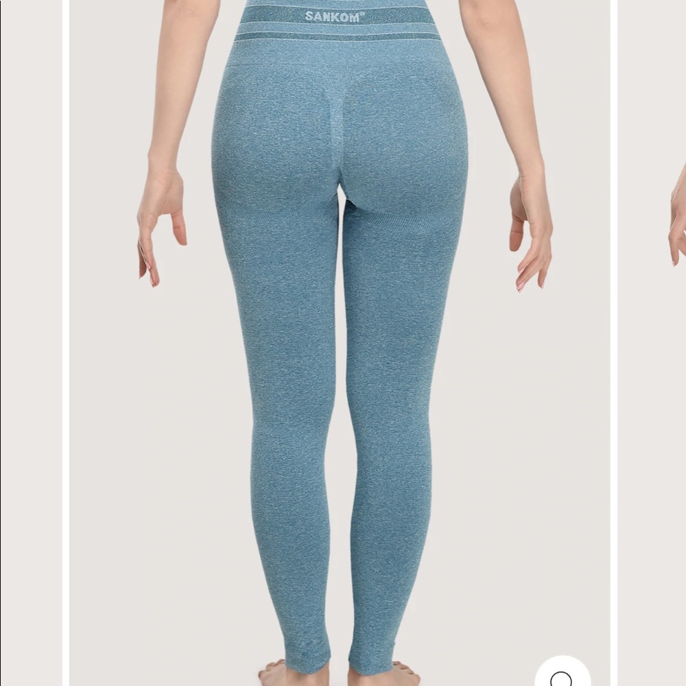 SANKOM PATENT ACTIVEWEAR LEGGINGS - LIGHT BLUE 🧘 🧘‍♀️ 🧘‍♂️